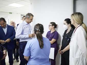 Επίσκεψη Μητσοτάκη στο Ιπποκράτειο - Αναβαθμίζεται το Τμήμα Επειγόντων, ενισχύεται σε προσωπικό και εξοπλισμό