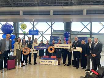 Η SKY express συνδέει τη Θεσσαλονίκη με το Ντίσελντορφ