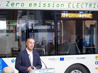 Χρ. Σταϊκούρας για ηλεκτρικά λεωφορεία: τέλος Απριλίου εκτιμούμε ότι θα είναι στους δρόμους Αθήνας και Θεσσαλονίκης