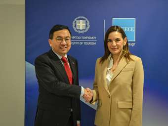 Ό. Κεφαλογιάννη: Η ενίσχυση της τουριστικής συνεργασίας Ελλάδας - Κίνας στο επίκεντρο συνάντησης με τον νέο πρέσβη Κίνας