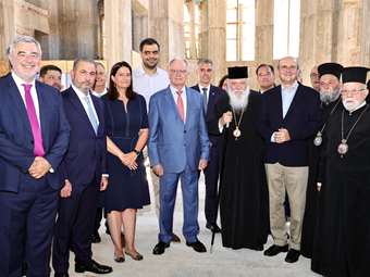 Ο ΠτΔ  Κων.  Τασούλας επισκέφθηκε το "Ιωνικό Κέντρο" της  Ι. Μ. Νέας Ιωνίας, ένα μοναδικό έργο ΣΔΙΤ