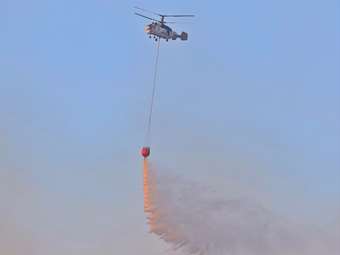 Πυρκαγιά στον Άγιο Πέτρο, στην Άνδρο