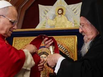 Κοινή διακήρυξη Πατριάρχη Βαρθολομαίου και Παπα Λέοντα ΙΔ' για ενότητα των Χριστιανών και κοινό Πάσχα