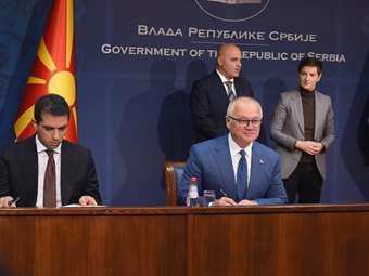 Σερβία - Β. Μακεδονία: Συμφωνία για κατασκευή σιδηροδρομικού δικτύου από Νις ως Σκόπια