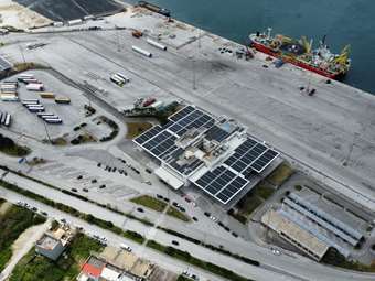 Ολοκληρώθηκε με επιτυχία Φωτοβολταϊκό Σύστημα 1,5 MW Αυτοπαραγωγής στο Λιμάνι Ηγουμενίτσας (Όμιλος Grimaldi)  από την ΑΕΝΑΟΣ Ενεργειακά Συστήματα