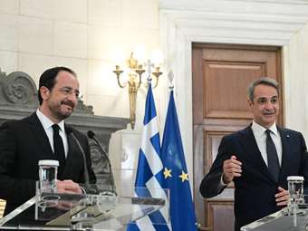 Κ. Μητσοτάκης-Ν. Χριστοδουλίδης: Αποφασίσαμε επικαιροποίηση των οικονομικών και τεχνικών παραμέτρων του έργου ηλεκτρικής διασύνδεσης