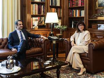 Ο Κ. Μητσοτάκης θα συναντηθεί τη Δευτέρα με την Πρόεδρο της Δημοκρατίας Κ. Σακελλαροπούλου