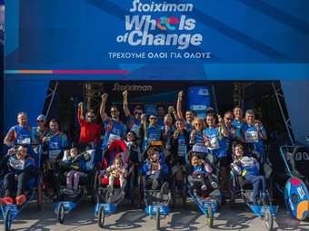 Η Stoiximan Wheels of Changes στον Αυθεντικό Μαραθώνιο της Αθήνας για δεύτερη χρονιά