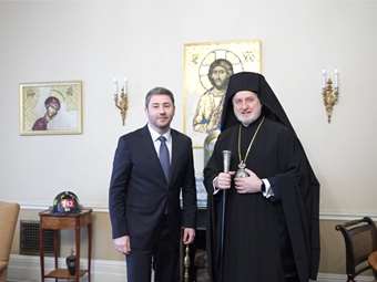 Ν. Ανδρουλάκης προς Αρχιεπίσκοπο Αμερικής: "Σας συγχαίρω που θέσατε το ζήτημα της δίκαιης επίλυσης του Κυπριακού στον Τραμπ"