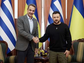 Επικοινωνία Μητσοτάκη - Ζελένσκι: Ο Πρωθυπουργός θα συμμετάσχει στη Διάσκεψη για την Ειρήνη στην Ουκρανία