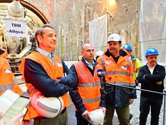 Σε πλήρη εξέλιξη οι εργασίες για την κατασκευή της γραμμής 4 του Μετρό