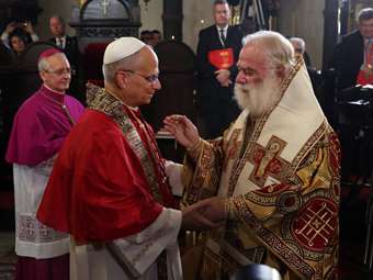 Μηνύματα ενότητας και ειρήνης από το Φανάρι έστειλαν ο Οικουμενικός Πατριάρχης και ο Πάπας