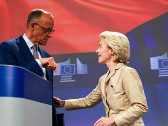 Νέο ρόλο για την Ευρώπη στον κόσμο ζητούν Φον ντερ Λάιεν και Μερτς