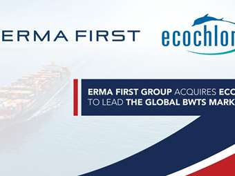 ERMA FIRST GROUP acquires Ecochlor to lead the global BWTS market