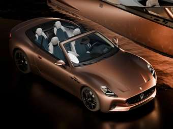 Αυτή είναι η υπέροχη Maserati GranCabrio Folgore και είναι ηλεκτρική