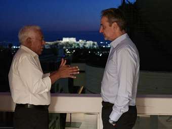 Ο Κ. Μητσοτάκης παρέθεσε δείπνο στον Αντόνιο Κόστα – Το πρωί της Δευτέρας η επίσημη συνάντησή τους