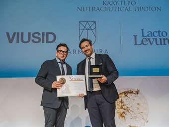 UNI-PHARMA: Το καινοτόμο συμπλήρωμα διατροφής LactoLevure βραβεύτηκε στα Prix Galien 2025