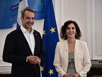 Συνάντηση Μητσοτάκη με Επίτροπο Ισότητας, Ετοιμότητας και Διαχείρισης Κρίσεων: Κορυφαία προτεραιότητα η ενίσχυση της πολιτικής προστασίας