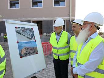 Επίσκεψη του Ιβάν Σαββίδη στις εγκαταστάσεις του ΟΛΘ - Ενημερώθηκε για τις επενδύσεις