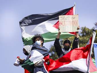 Οι φοιτητικές κινητοποιήσεις για τη Γάζα έφθασαν και στη Βρετανία