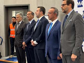 Συνάντηση Σταϊκούρα - Σαλβίνι, στα εγκαίνια της γραμμής 4 του μετρό Μιλάνου παρέστη ο Έλληνας υπουργός