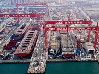 Κινεζική ναυπηγική βιομηχανία: Πλησιάζει το ταβάνι της κυριαρχίας της;