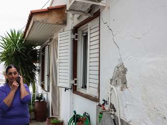 Civil protection emergency declared in Voutes, Crete, due to fissures