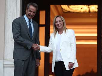 "Αθήνα και Ρώμη έχουν τους ίδιους στόχους", γράφει η Corriere della Sera, για τη συνάντηση Μητσοτάκη-Μελόνι