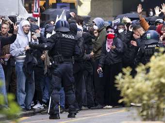 Ελβετία: 20 τραυματίες σε συγκρούσεις στη διάρκεια φιλοπαλαιστινιακής διαδήλωσης