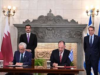 Οι συμφωνίες που ολοκλήρωσαν τη συνάντηση K. Μητσοτάκη - Eμίρη Κατάρ στο Μέγαρο Μαξίμου