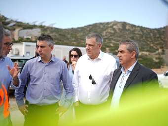 Αυτοψία της ηγεσίας του Υπ. Υποδομών στα υπό εξέλιξη έργα του ΒΟΑΚ