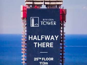 LAMDA Development: Από τη θεμελίωση στην πανοραμική θέα, o δρόμος του Riviera Tower προς τα 200 μέτρα