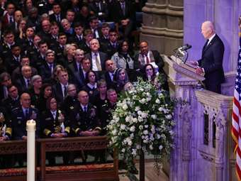 Κηδεία Τζίμι Κάρτερ: Ο πρόεδρος Μπάιντεν κάλεσε τους Αμερικανούς "να αντισταθούν στο μίσος"