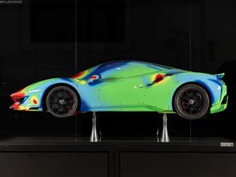 Δείτε την απίστευτη τιμή αυτού του γλυπτού της Ferrari 488 Pista