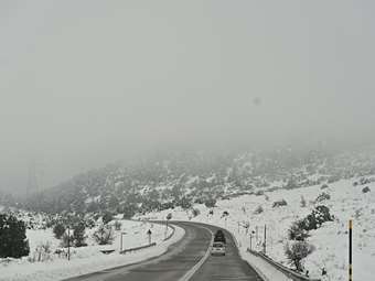Λευκό τοπίο στα ορεινά - Πώς θα εξελιχθεί η κακοκαιρία