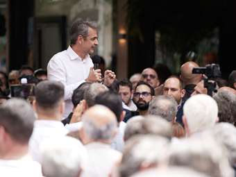 Κ. Μητσοτάκης από Σέρβια Κοζάνης: Η αποχή ο μεγάλος κίνδυνος για τη δημοκρατία