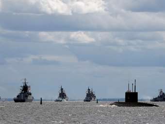 Η Ρωσία άρχισε μεγάλα ναυτικά γυμνάσια στην Βαλτική Θάλασσα