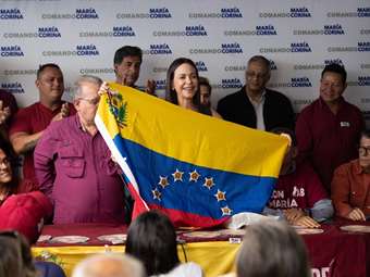 Βενεζουέλα: Η Μαρία Κορίνα Ματσάδο δεν θα μείνει "στην εξορία" μετά την απονομή του Νόμπελ της