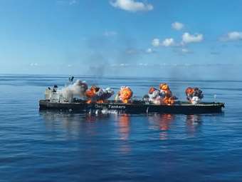 A new effort to rescue the Greek-flagged Sounion