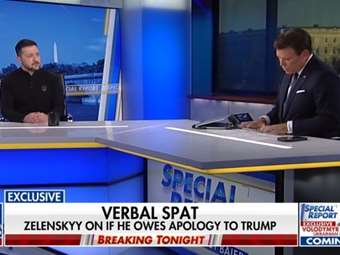 Ζελένσκι στο Fox News: Δεν οφείλω να ζητήσω συγγνώμη από τον Τραμπ