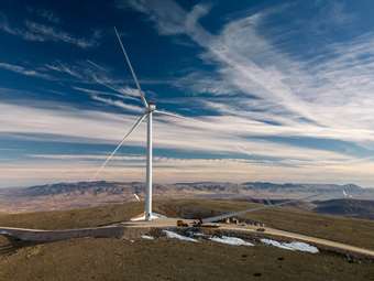 "Επίσημη πρώτη" για το νέο αιολικό πάρκο της VALOREM στο όρος Άσκιο, στην Κοζάνη