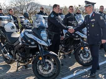 ΕΛΑΣ: Παρέλαβε 44 νέες μοτοσυκλέτες για ενίσχυση της Άμεσης Δράσης σε Αττική και Θεσσαλονίκη