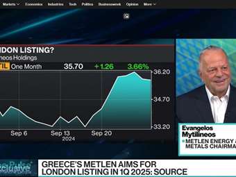 Ευάγγ. Μυτιληναίος: Μέχρι τέλος του έτους η αίτηση εισαγωγής της Metlen στο LSE - Εξετάζει ευκαιρίες ανάπτυξης στην Ευρώπη