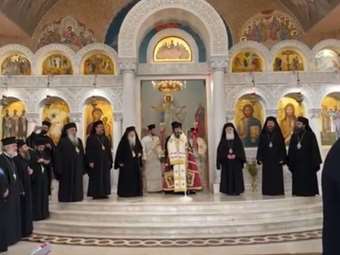 Ενθρόνιση του νέου Αρχιεπισκόπου Τιράνων, Δυρραχίου και πάσης Αλβανίας Ιωάννη