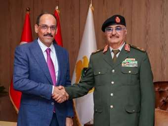 Στην Ανατολική Λιβύη ο αρχηγός της τουρκικής MIT Καλίν, επαφές με Χαφτάρ