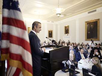 Συνάντηση Κ. Μητσοτάκη με επενδυτές και επιχειρηματίες στη Νέα Υόρκη