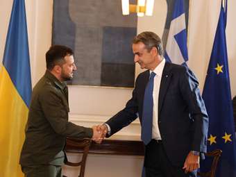 Τηλεφωνική επικοινωνία Κ. Μητσοτάκη - Β. Ζελένσκι