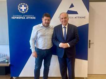 Συνάντηση Ν. Χαρδαλιά - Ν. Παπαθανάση για την αξιοποίηση των χρηματοδοτικών εργαλείων της Περιφέρειας Αττικής