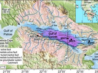 Γλυκό νερό εντοπίστηκε κάτω από τον θαλάσσιο πυθμένα του Κορινθιακού Κόλπου