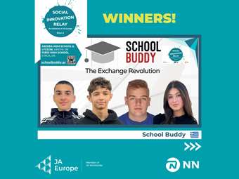 JA Greece: Η Ελλάδα και πάλι στην κορυφή με τη μαθητική "start up" School Buddy!